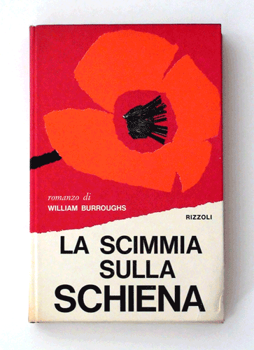 Book Cover for Italian version of Junkie by William Burroughs by Mario Degrada -  Paul Conneally 